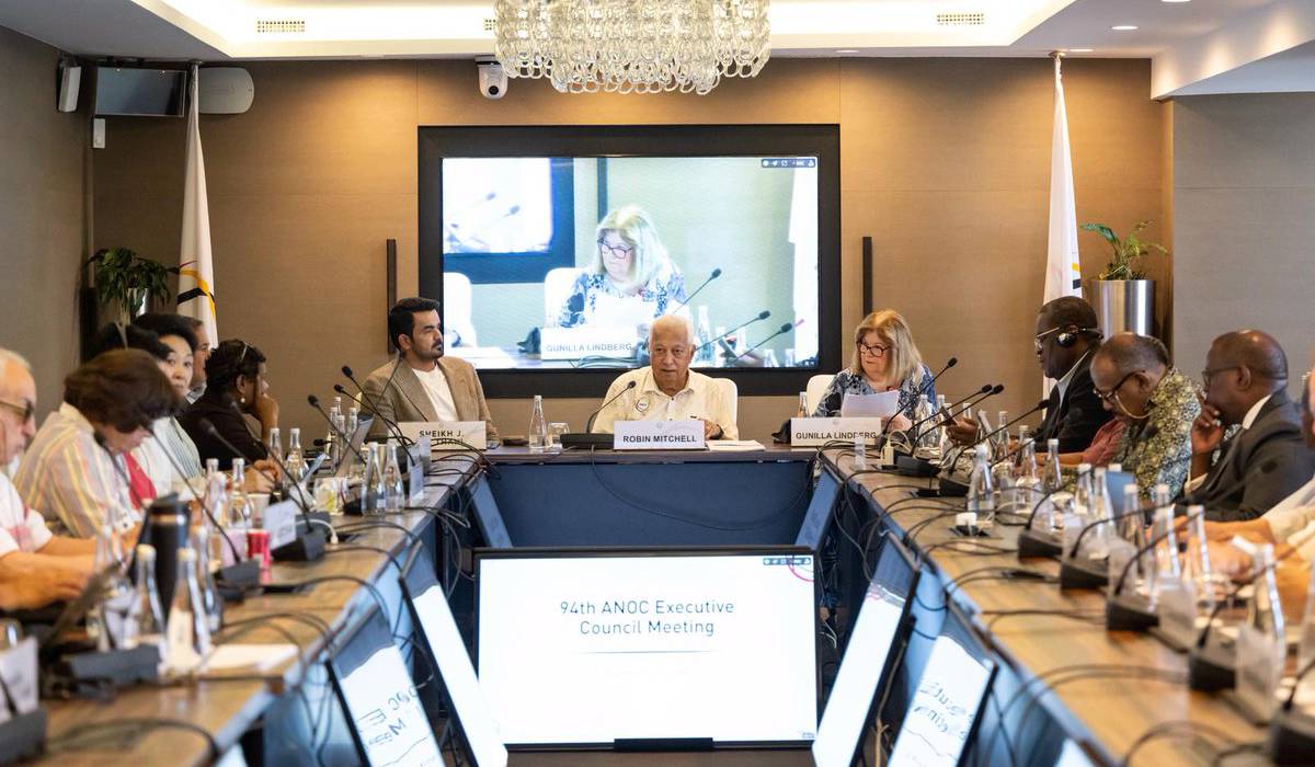 Sheikh Joaan bin Hamad Al-thani Attends ANOC Executive Council Meeting In Lausanne